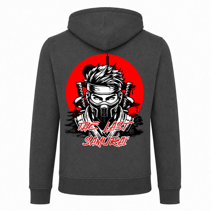 The Last Samurai - Zip Hoody - charcoal
