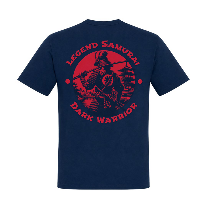 Legend Samurai - T-Shirt - french navy - Rueckseite