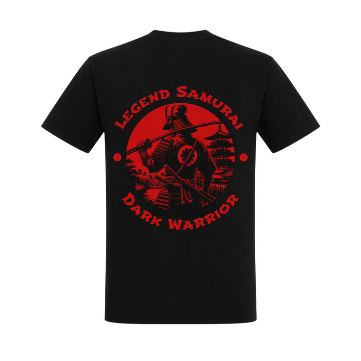 Legend Samurai - T-Shirt - schwarz