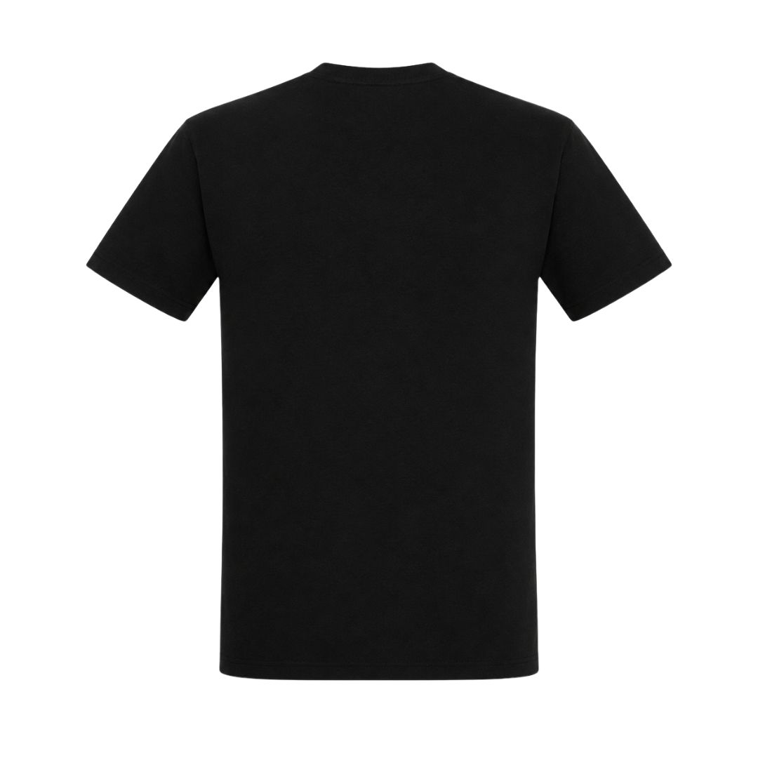 No life without Music - T-Shirt - schwarz - Rueckseite