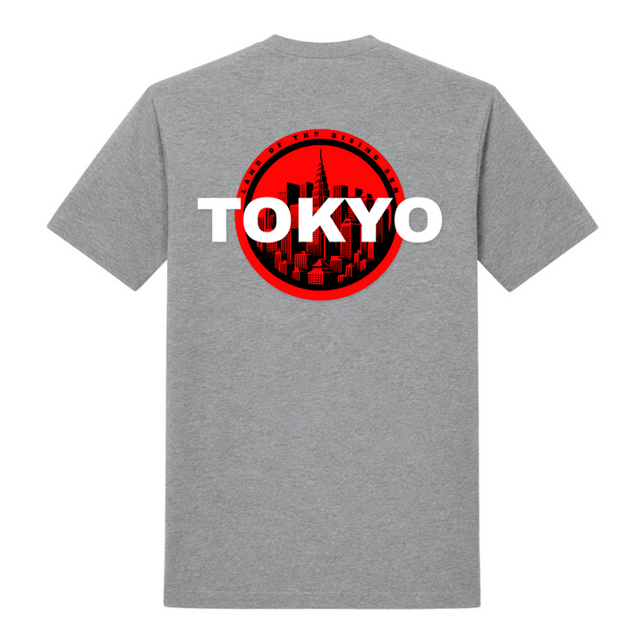 Tokyo - T-Shirt - grey melange - Rueckseite