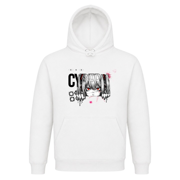 Cyber Rebel - Hoodie - French Navy