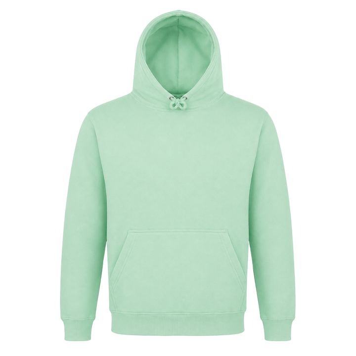 Powered by good tunes - Basic Hoodie - Frozen Green