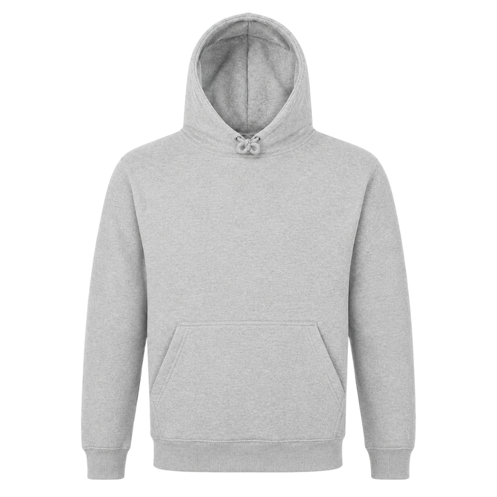 Powered by good tunes - Basic Hoodie - Grey Melange