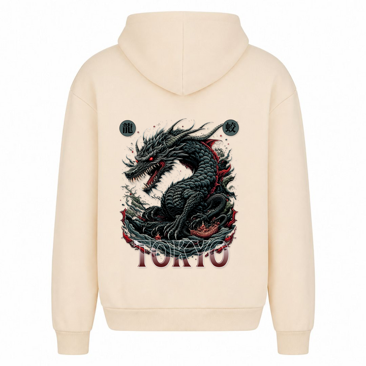 Mizuchi - T-Shirt Oversized Hoodie - White Sand