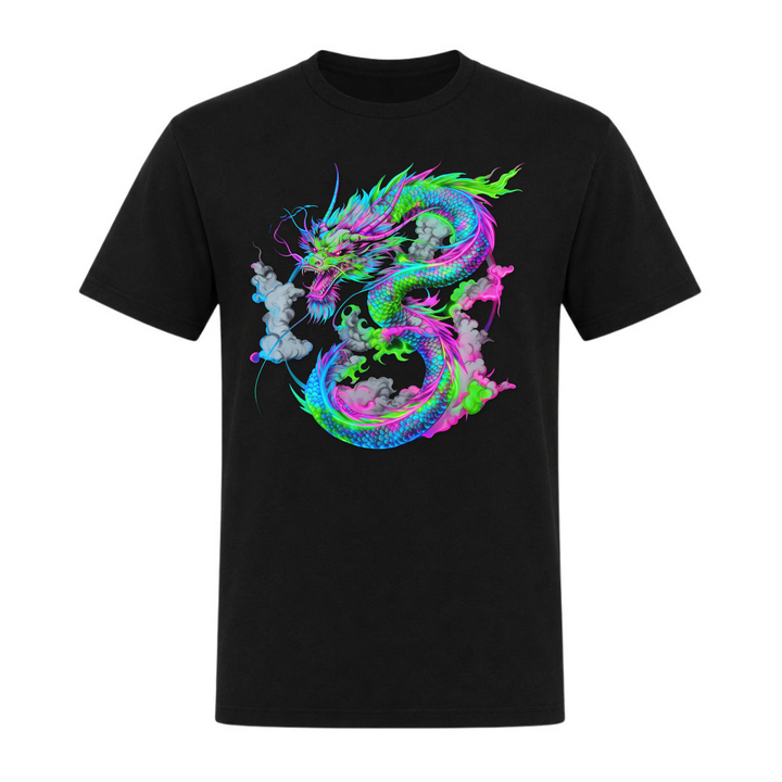 Neon Ryu - T-Shirt - schwarz