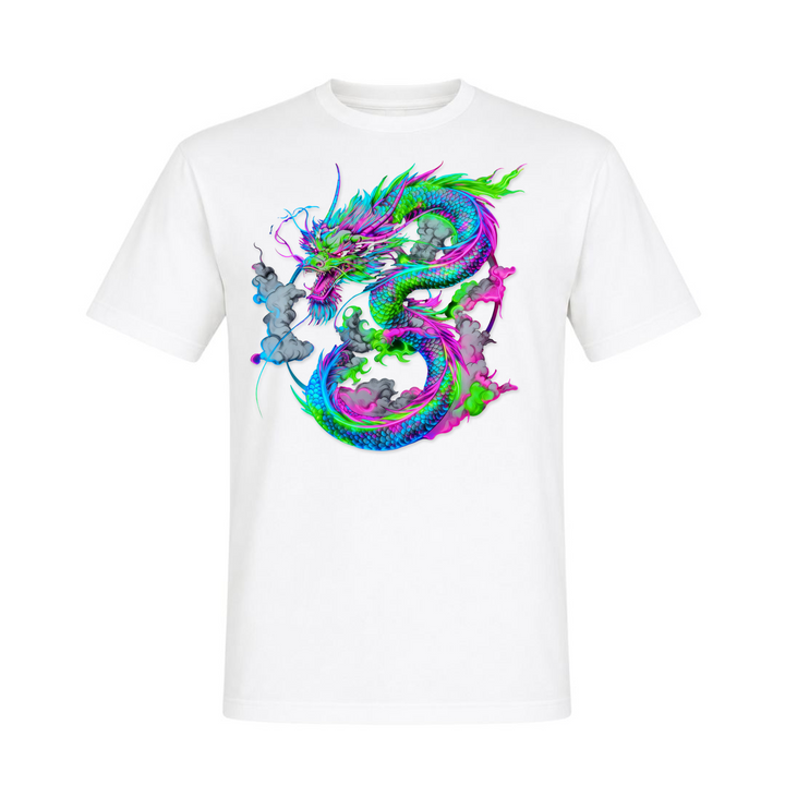 Neon Ryu - T-Shirt - weiß
