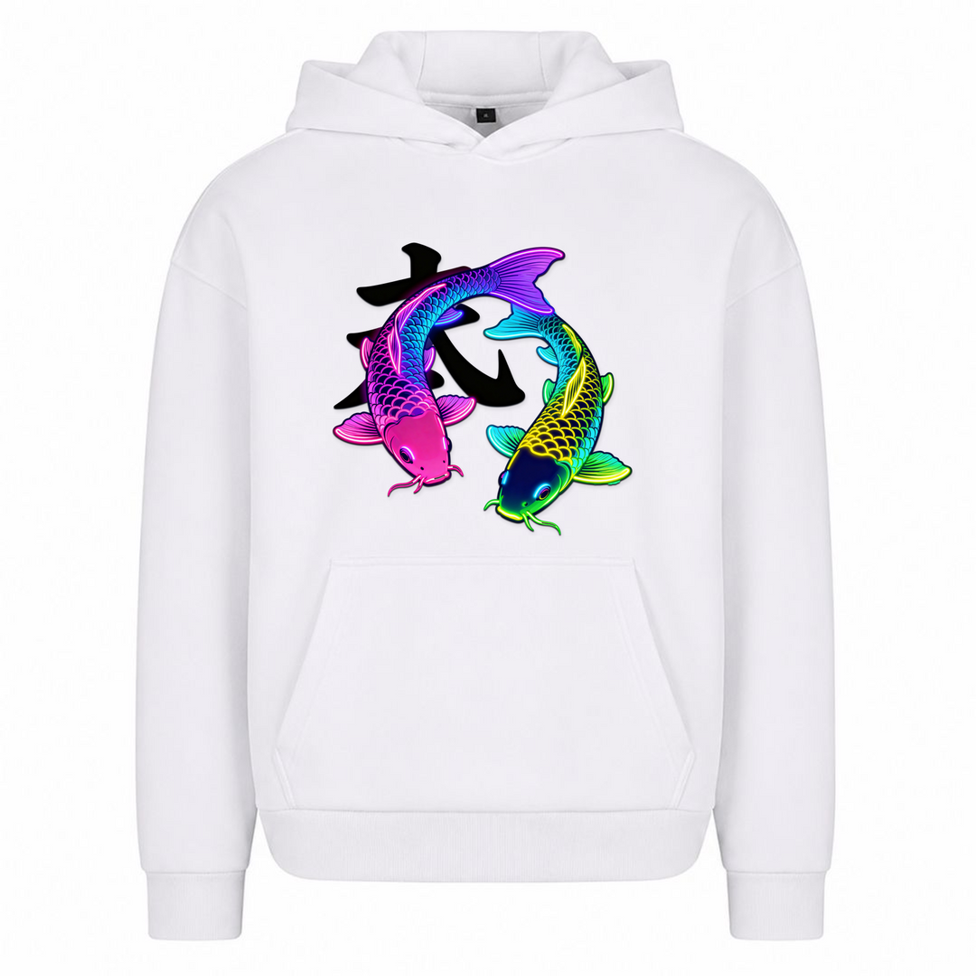 Sōkoi -  Oversized Hoodie - Weiß