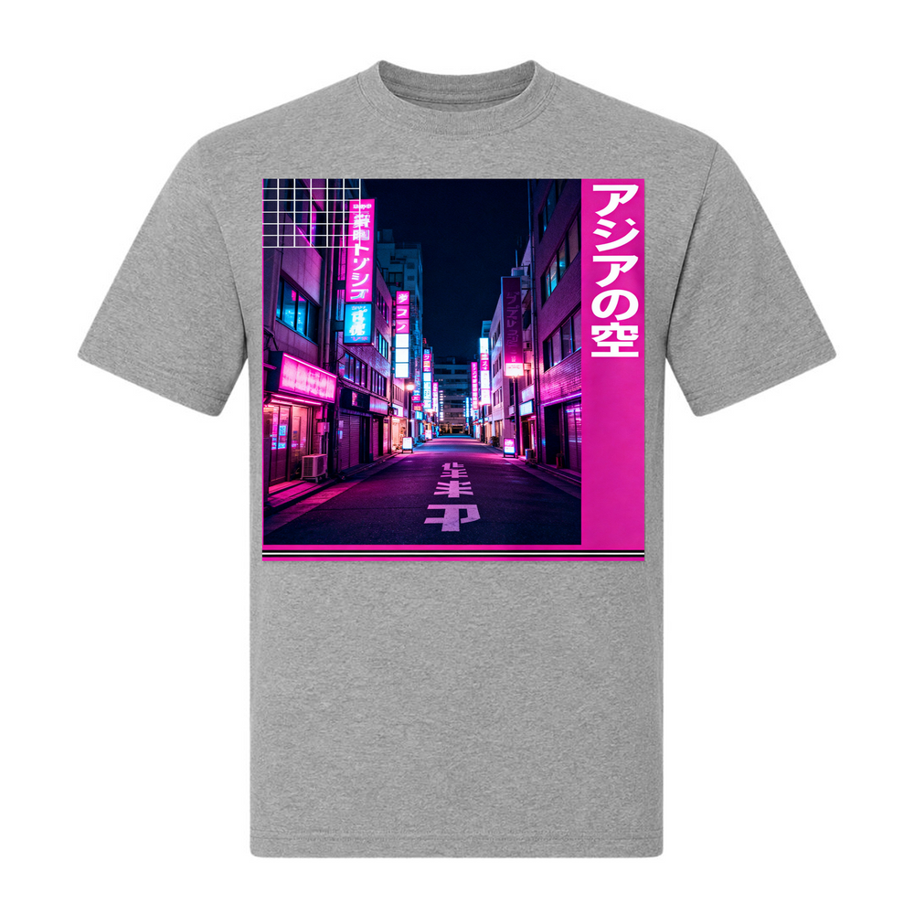 Akai yoru - T-Shirt - grey melange