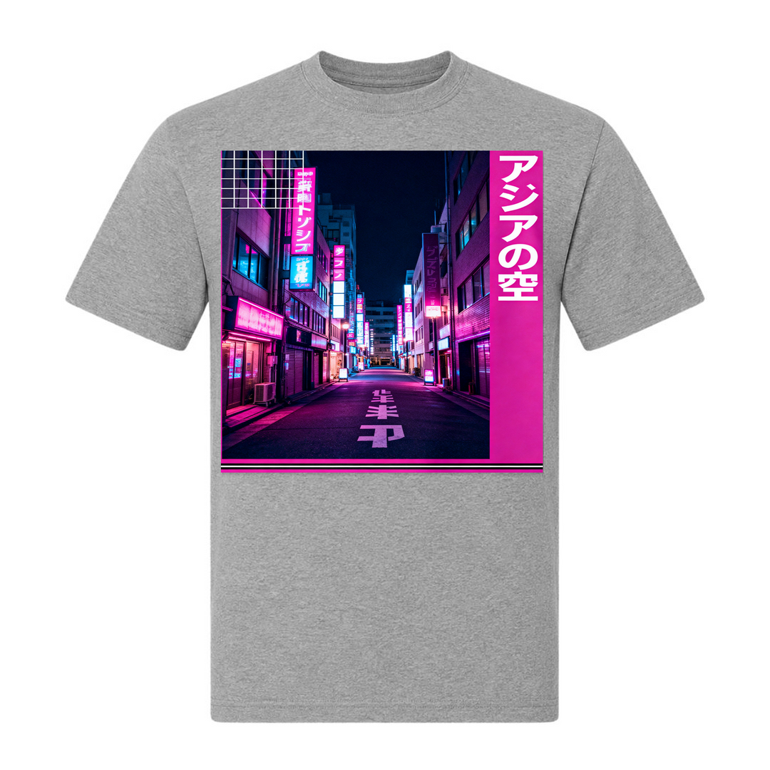 Akai yoru - T-Shirt - grey melange