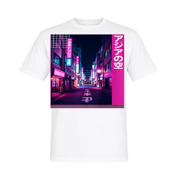 Akai yoru - T-Shirt - weiß
