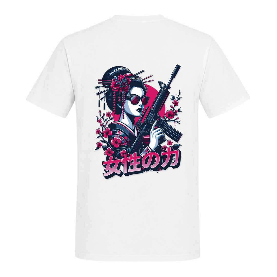 Mafia Geisha - T-Shirt - weiß