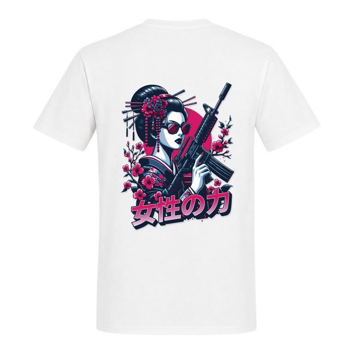 Mafia Geisha - T-Shirt - weiß