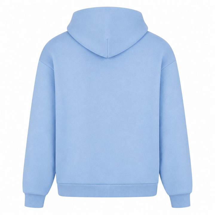 Need Coffee - Oversized Hoodie - powder blue - Rueckseite