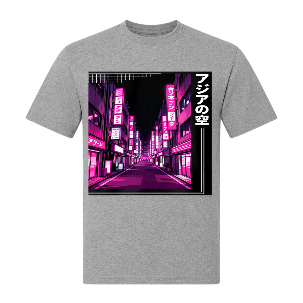 Akai yoru - T-Shirt - grey melange