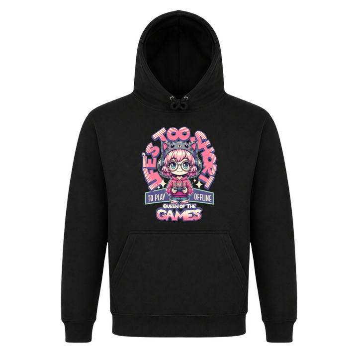 Gamer Girl - Basic Hoodie - Black