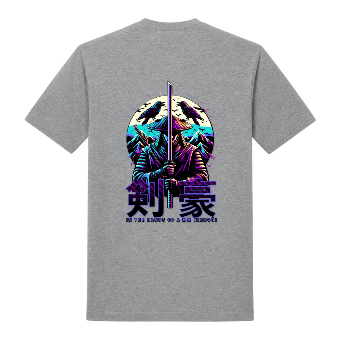 In the Hands of a Kengo - T-Shirt - grey melange