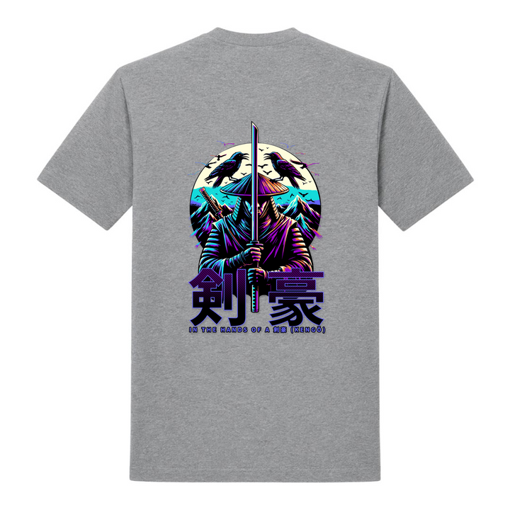 In the Hands of a Kengo - T-Shirt - grey melange
