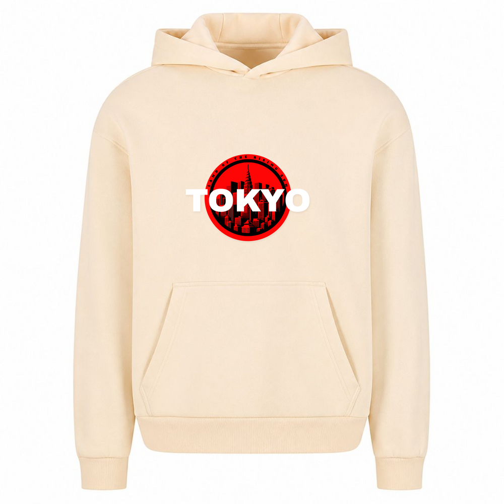 Tokyo - Oversized Hoodie - White Sand
