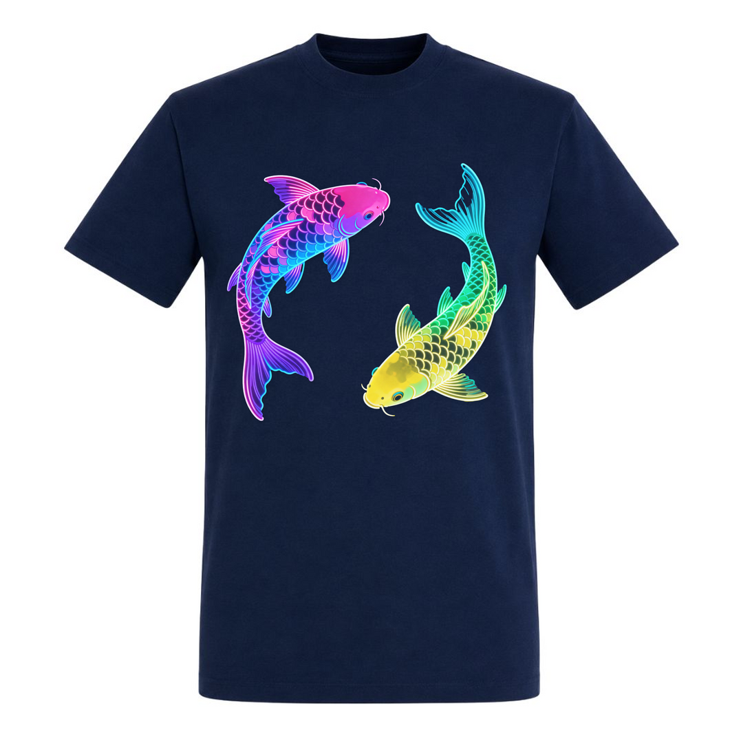 Nishikigoi - T-Shirt - french navy