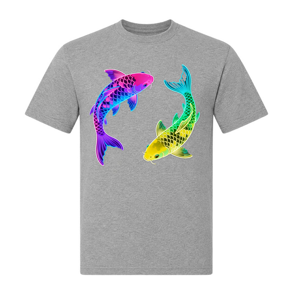 Nishikigoi - T-Shirt - grey melange