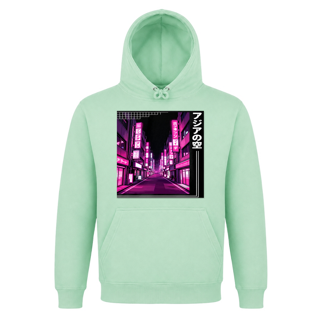 Akai yoru - Hoodie - Frozen Green