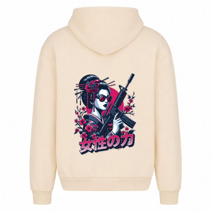 Mafia Geisha - Oversized Hoodie - White Sand