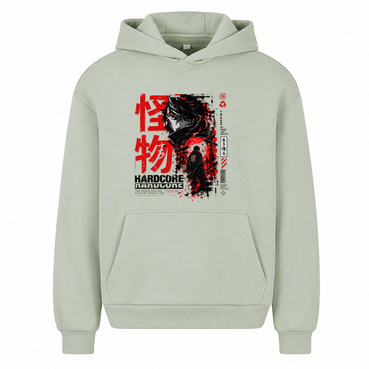 Broken Reality - Oversized Hoodie - light asphalt
