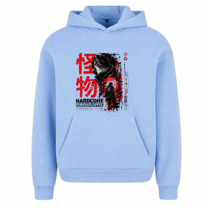Broken Reality - Oversized Hoodie - powder blue