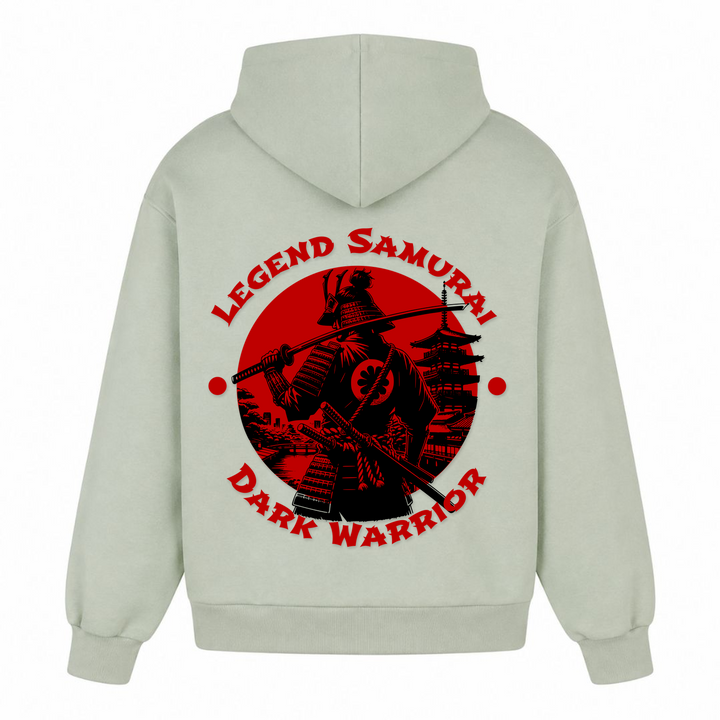 Legend Samurai - Oversized Hoodie - light asphalt