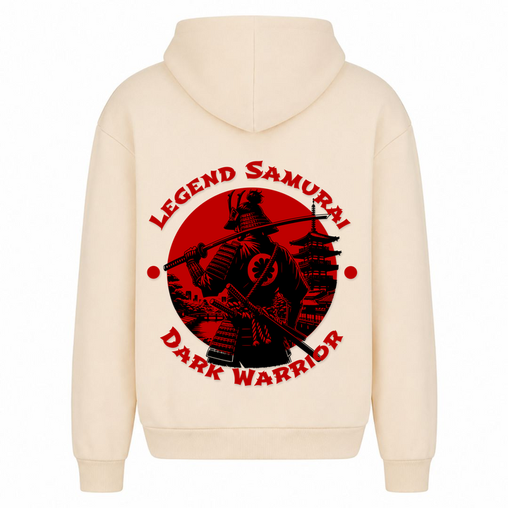 Legend Samurai - Oversized Hoodie - White Sand