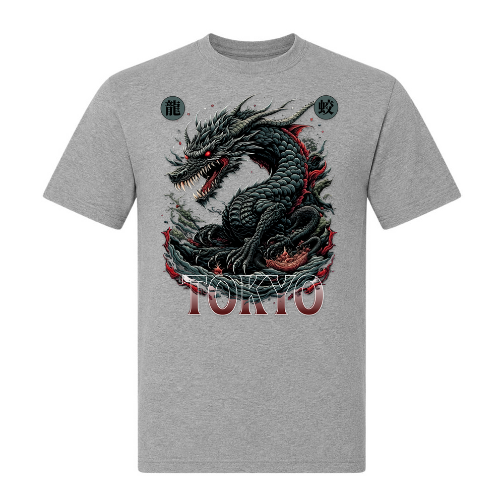 Mizuchi - T-Shirt - grey melange