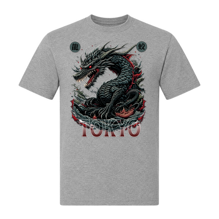 Mizuchi - T-Shirt - grey melange