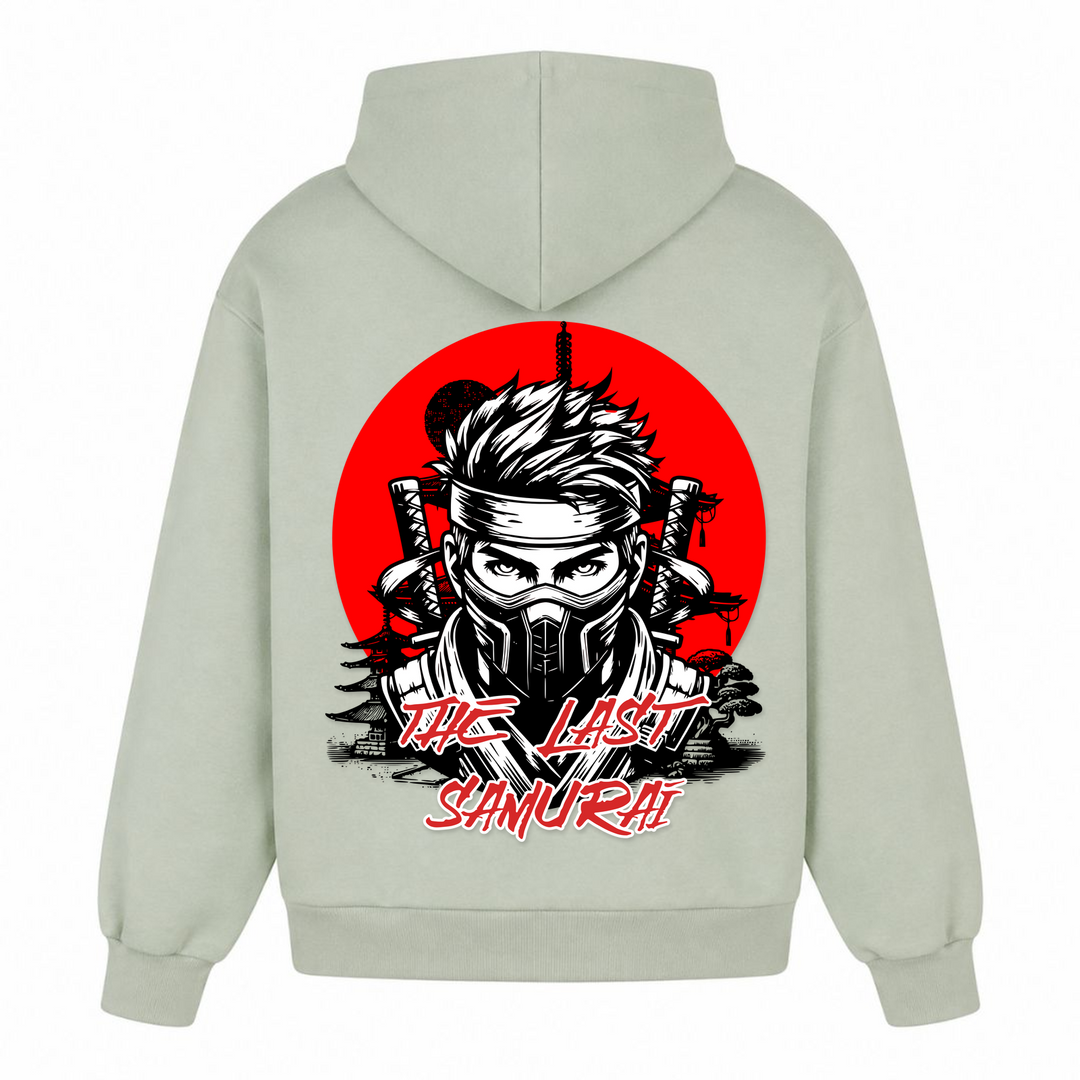 The Last Samurai - Oversized Hoodie - light asphalt
