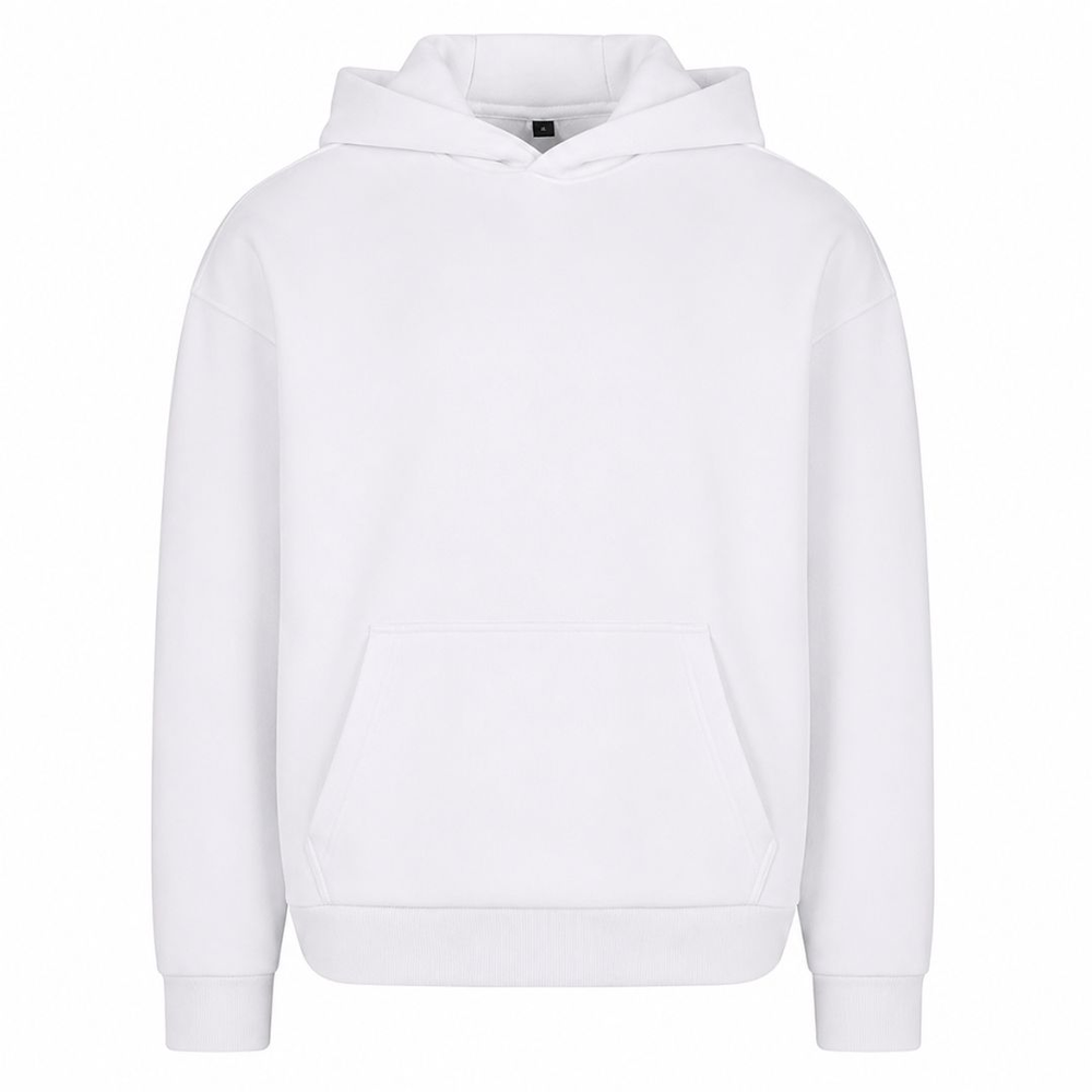 No life without Music - Oversized Hoodie - Weiß