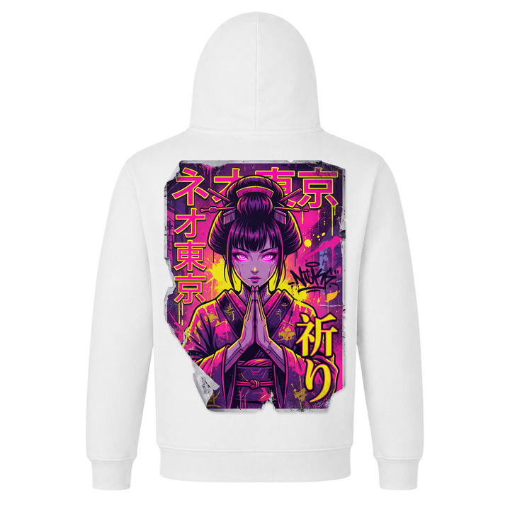 Neon Geisha - T-Shirt Unisex Basic Hoodie - French Navy