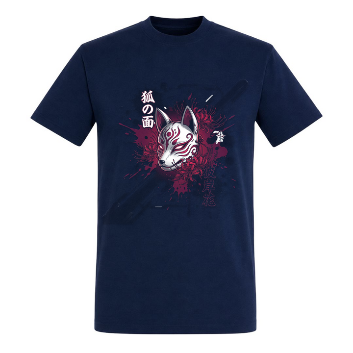 Kitsune T-shirt - french navy