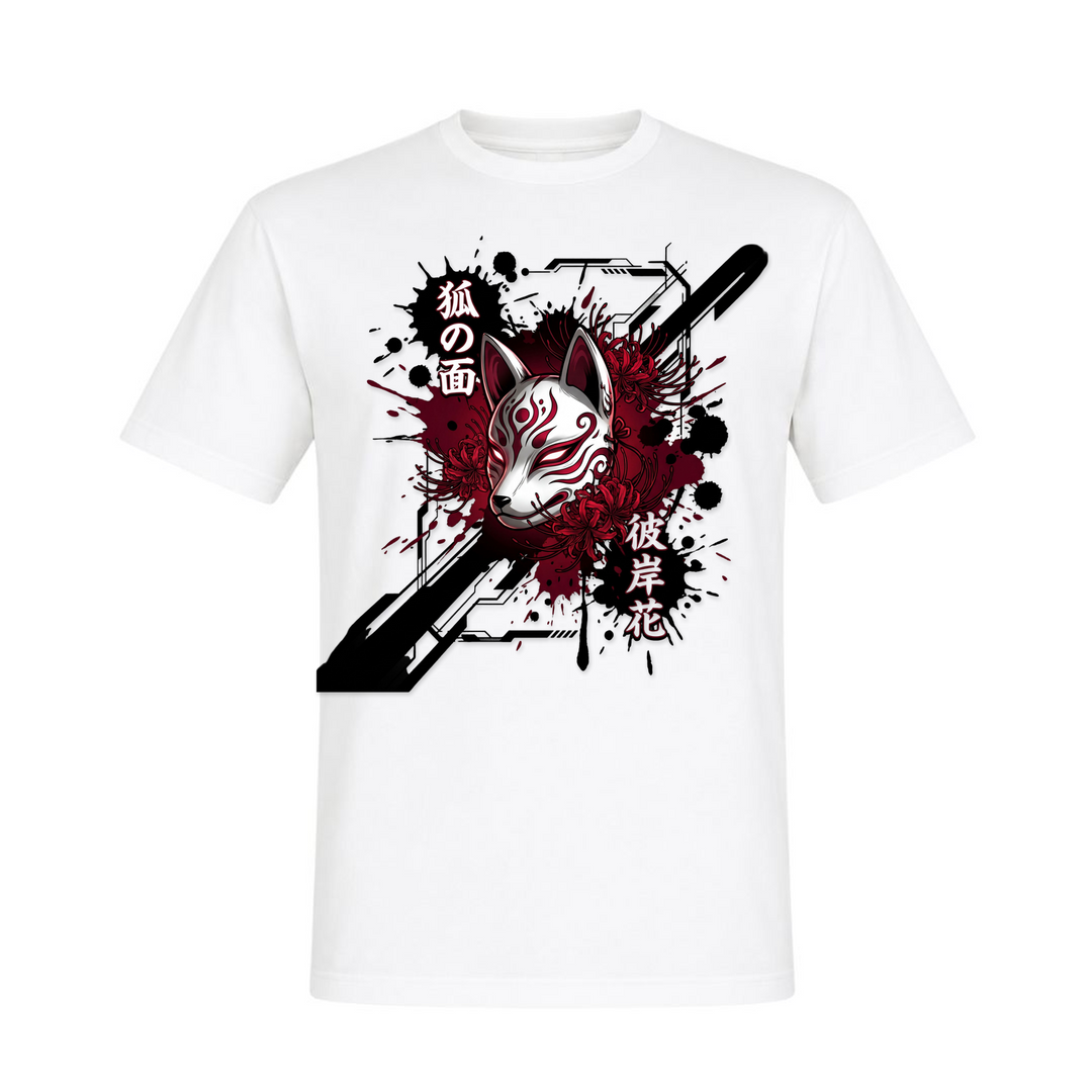 Kitsune T-shirt - weiß