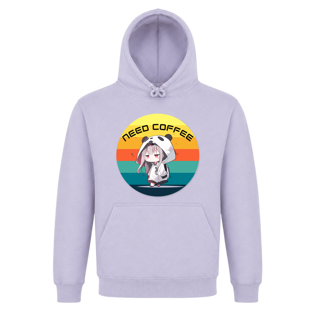 Need Coffee - Basic Hoodie - Lilac