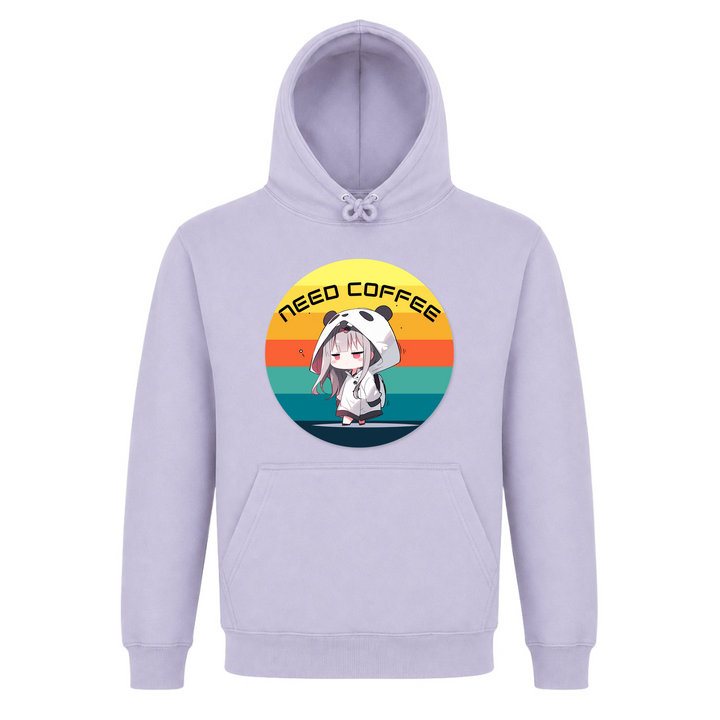 Need Coffee - Basic Hoodie - Lilac