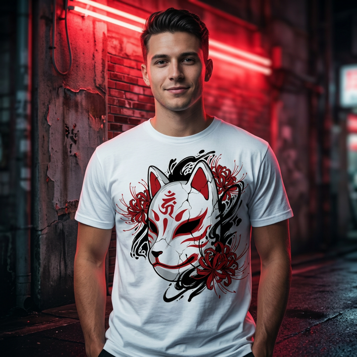 Broken Kitsune - T-Shirt