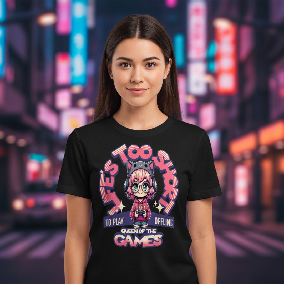 life's too short to play offline - T-Shirt