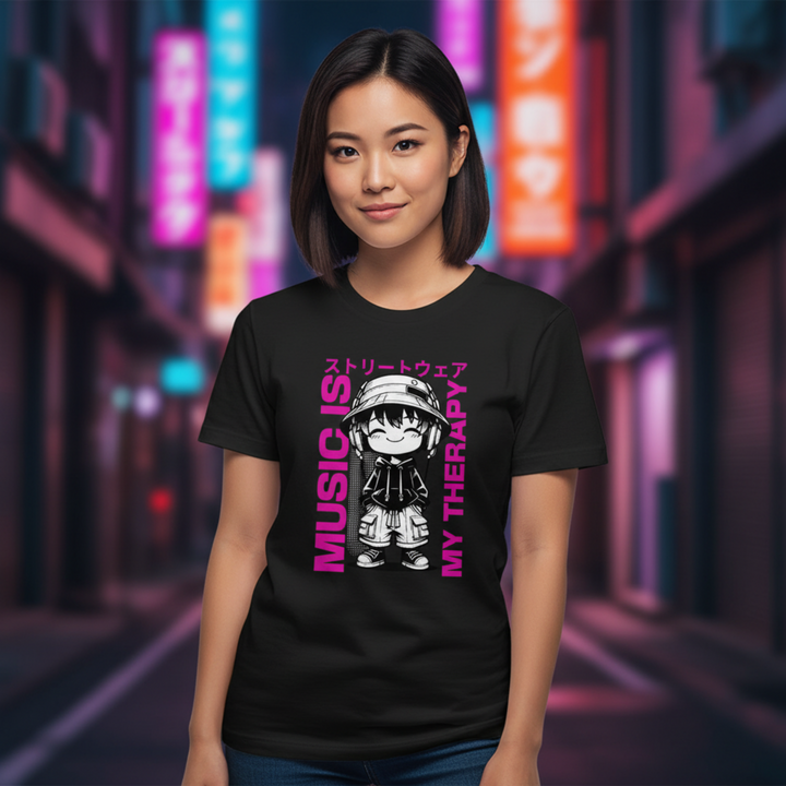 Music is my Therapy - T-Shirt
