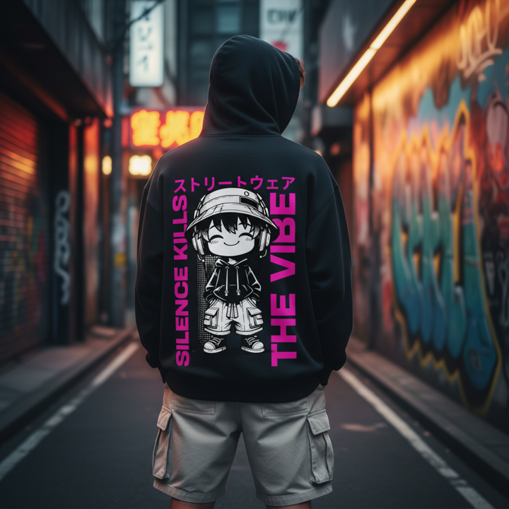 Silence kills the Vibe - Zip Hoodie