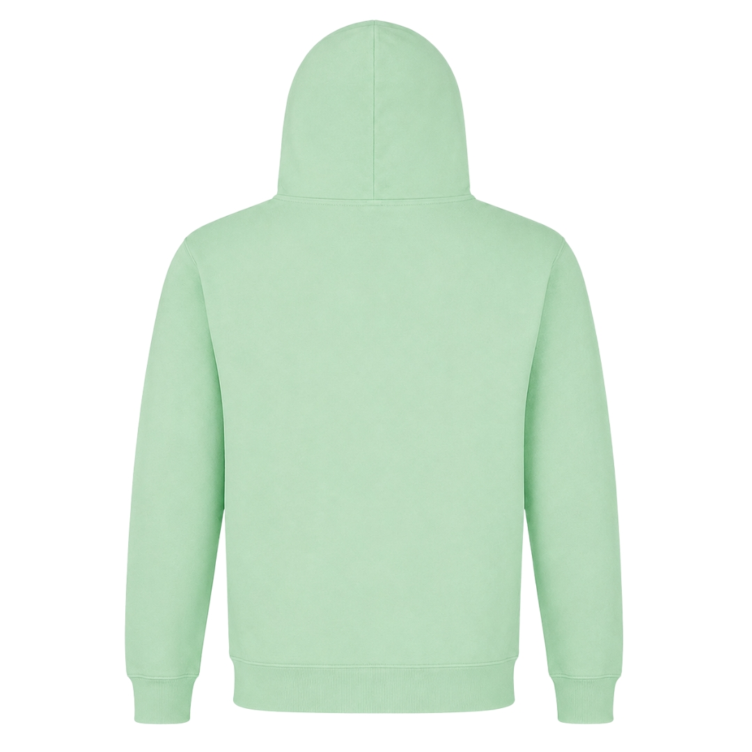 Music is my Therapy - Basic Hoodie - Frozen Green - Rueckseite