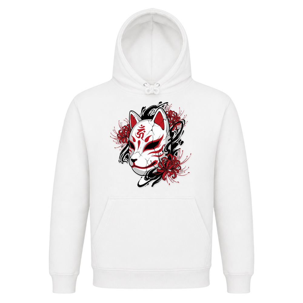 Broken Kitsune - T-Shirt Unisex Basic Hoodie - French Navy