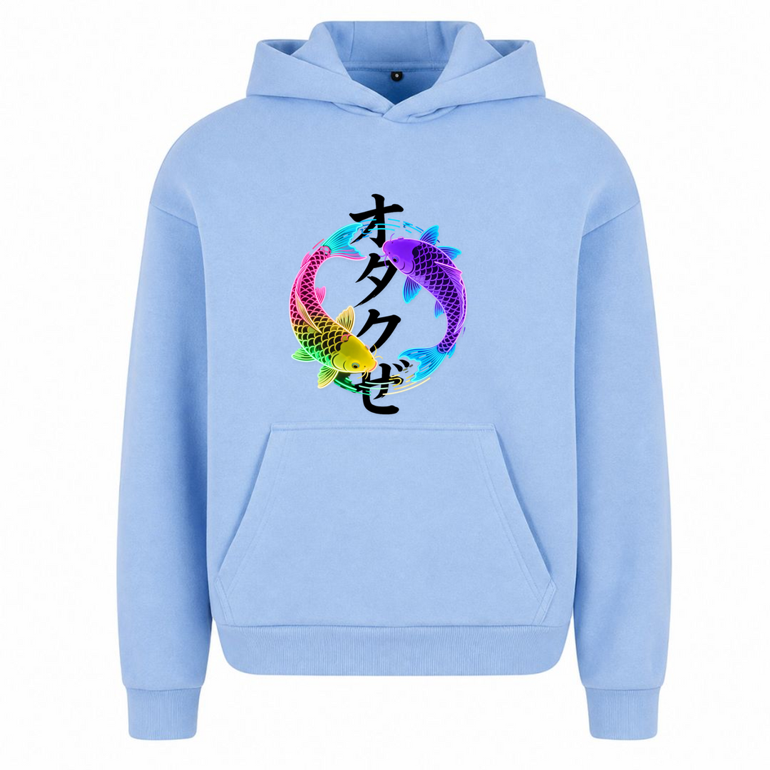 Ryūkoi - Oversized Hoodie - powder blue
