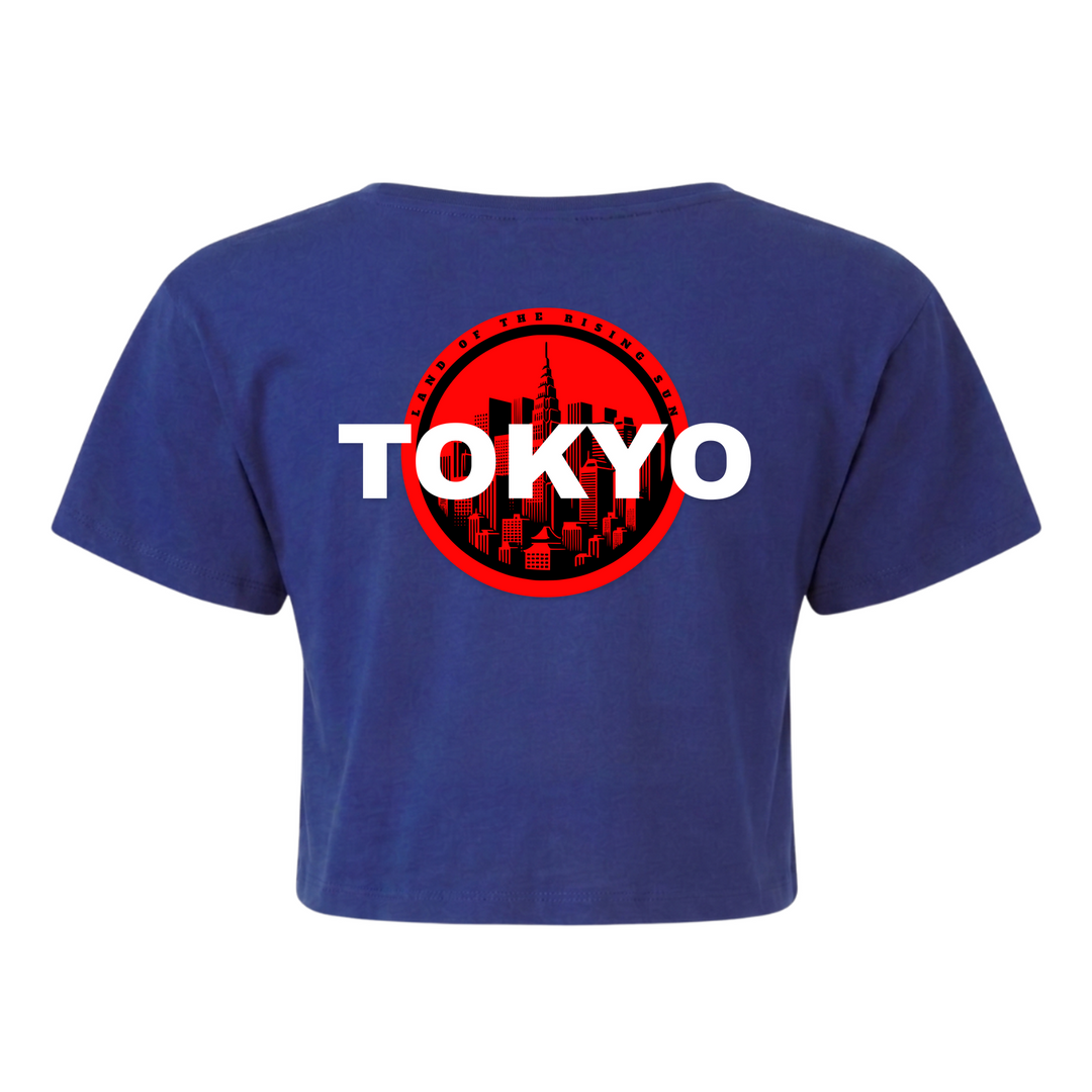 Tokyo - Crop Top - royal