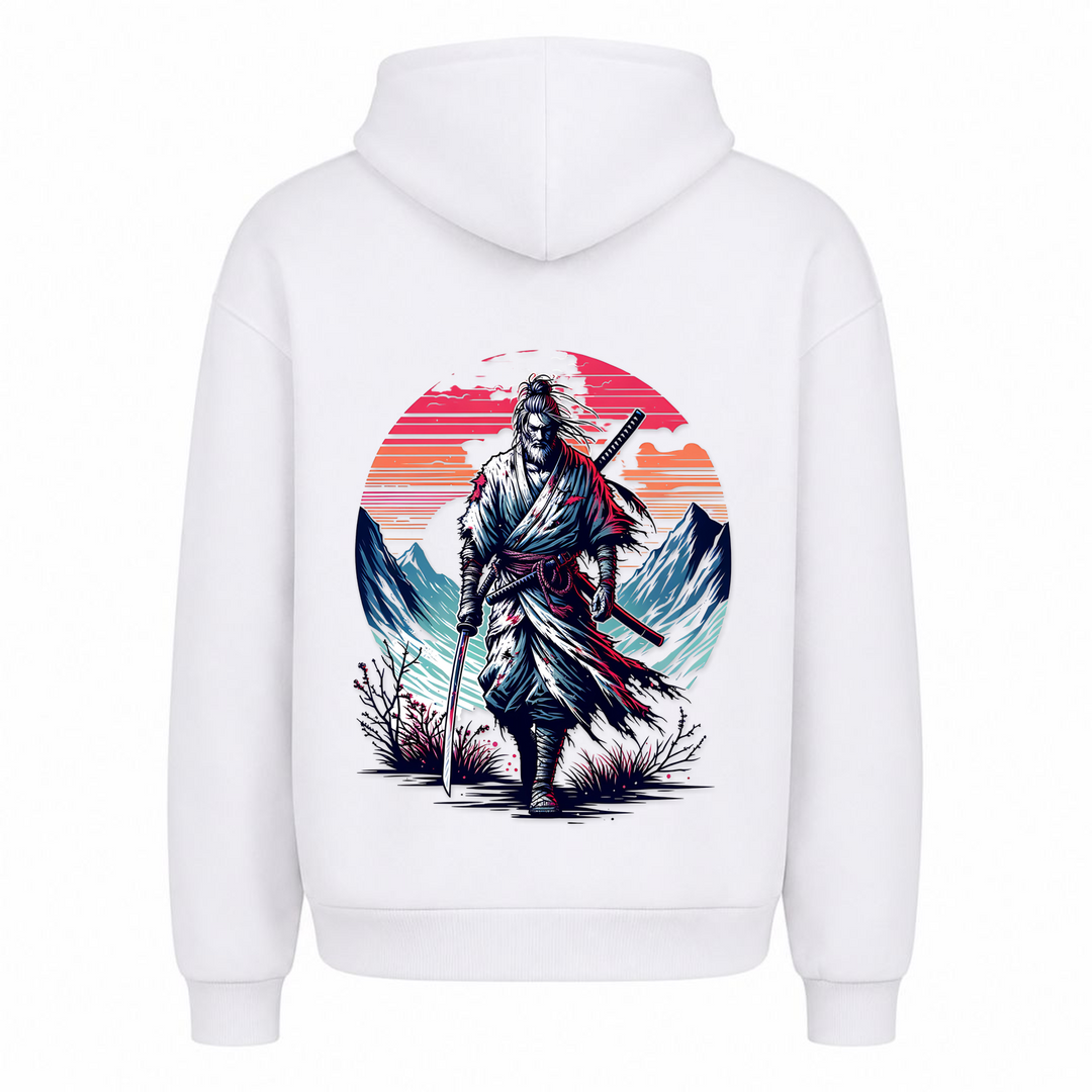 Ronins_Resolve - Oversized Hoodie - Weiß