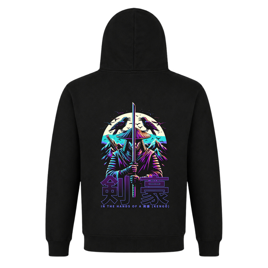 In the Hands of a Kengo - Hoodie - Black